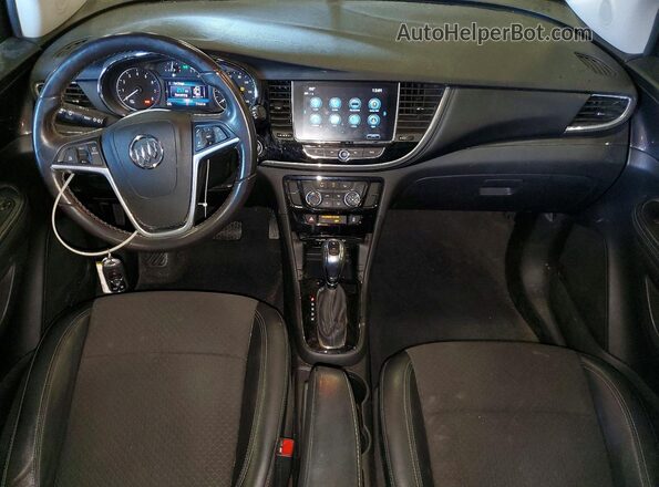 KL4CJASB5KB866969 2019 BUICK ENCORE Gray Dashboard view