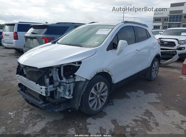 KL4CJASB5KB905026 2019 BUICK ENCORE Белый Передняя левая четверть