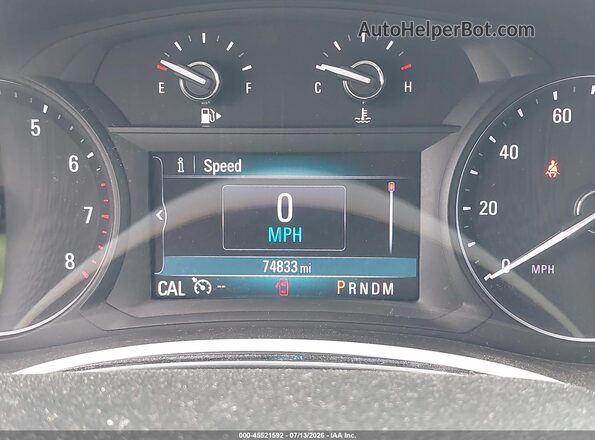 KL4CJASB5KB905026 2019 BUICK ENCORE Белый Вид задних сидений