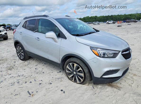 KL4CJASB5MB307036 2021 BUICK ENCORE Silver Передня права чверть