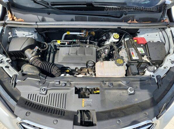 KL4CJASB5MB307036 2021 BUICK ENCORE Silver Вид підкапотного простору