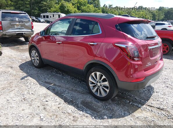 KL4CJASB6HB024621 2017 BUICK ENCORE Red Rear left