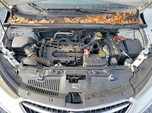 KL4CJASB6HB062107 2017 BUICK ENCORE White Engine compartment view