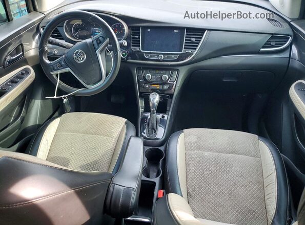 KL4CJASB6HB062107 2017 BUICK ENCORE White Dashboard view