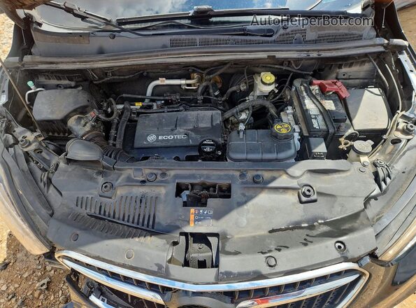 KL4CJASB6HB240565 2017 BUICK ENCORE Black ძრავის განყოფილების ხედი