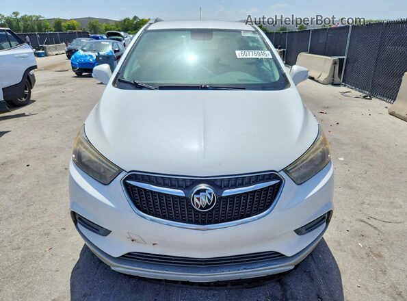 KL4CJASB6JB578893 2018 BUICK ENCORE White Vista frontal