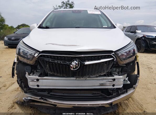 KL4CJASB6JB579560 2018 BUICK ENCORE White წინა ხედი
