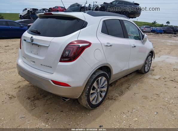 KL4CJASB6JB579560 2018 BUICK ENCORE White უკანა მარჯვენა