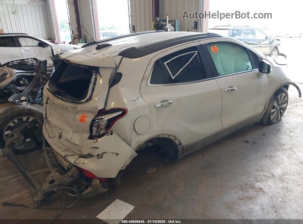 KL4CJASB6JB595239 2018 BUICK ENCORE White Rear right