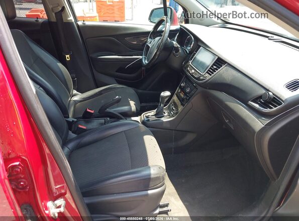 KL4CJASB6JB710535 2018 BUICK ENCORE Red Vista interior delantera