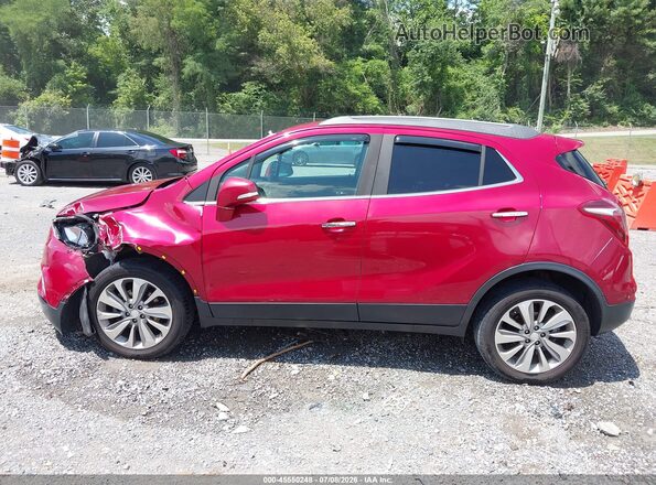 KL4CJASB6JB710535 2018 BUICK ENCORE Red Vista interior de 360 grados