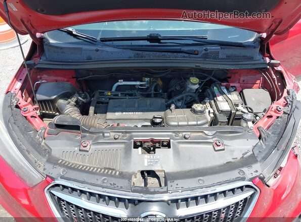 KL4CJASB6JB710535 2018 BUICK ENCORE Red Vista trasera
