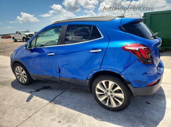 KL4CJASB6JB722121 2018 BUICK ENCORE Blue Задня ліва чверть
