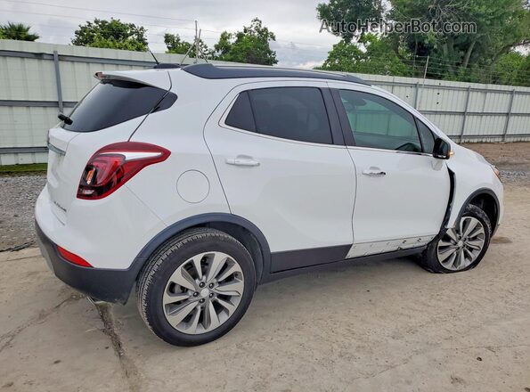 KL4CJASB6KB701674 2019 BUICK ENCORE Белый Задняя правая четверть