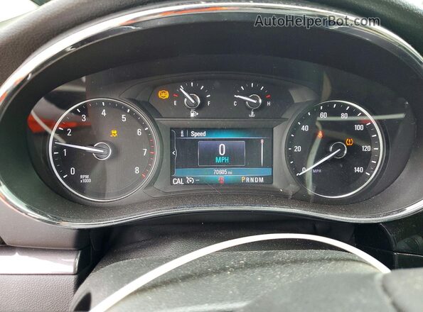 KL4CJASB6KB701674 2019 BUICK ENCORE Белый Вид щитка приборов