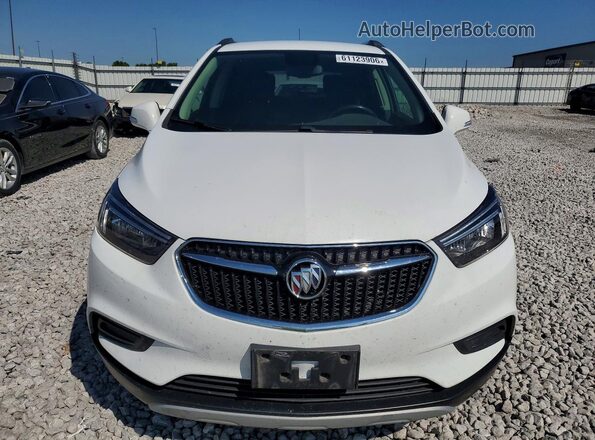 KL4CJASB6KB717065 2019 BUICK ENCORE White წინა ხედი
