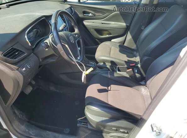 KL4CJASB6KB717065 2019 BUICK ENCORE White წინა სალონის ხედი