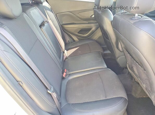 KL4CJASB6KB717065 2019 BUICK ENCORE White უკანა სავარძლების ხედი