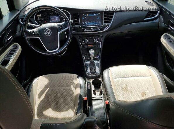 KL4CJASB6KB776214 2019 BUICK ENCORE Gray Dashboard view