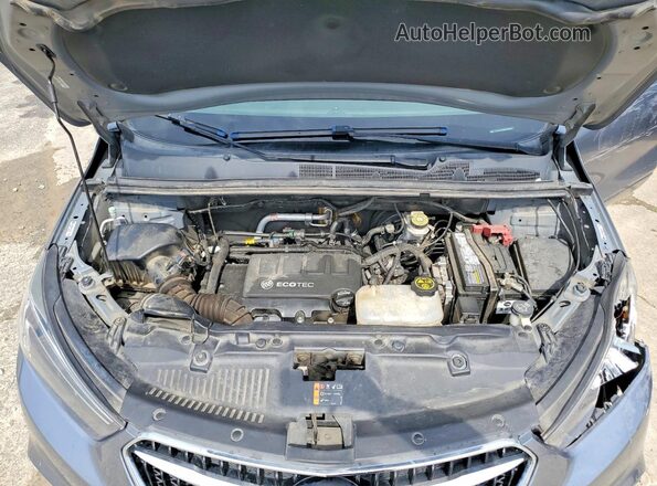 KL4CJASB6KB776214 2019 BUICK ENCORE Gray Engine compartment view