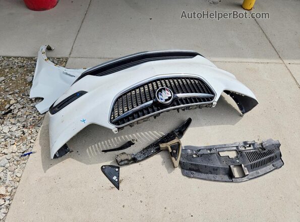 KL4CJASB6KB824133 2019 BUICK ENCORE White Engine compartment view
