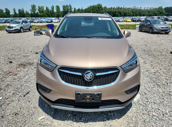KL4CJASB6KB835312 2019 BUICK ENCORE Желто-коричневый Вид спереди