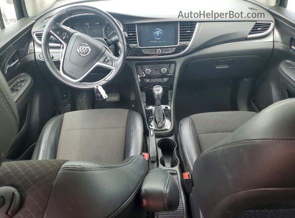 KL4CJASB6KB839554 2019 BUICK ENCORE White Widok deski rozdzielczej
