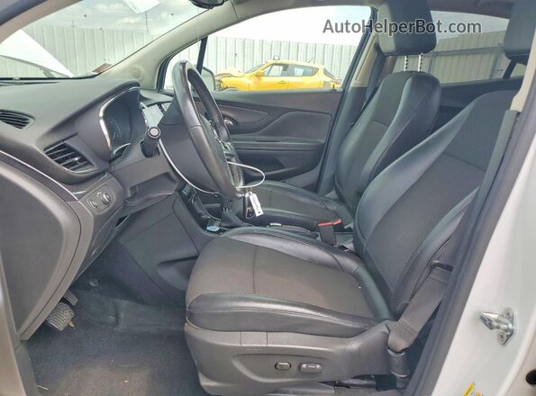 KL4CJASB6KB839554 2019 BUICK ENCORE White Widok wnętrza z przodu