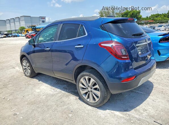KL4CJASB6KB884722 2019 BUICK ENCORE Blue Задня ліва чверть