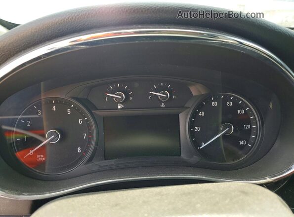 KL4CJASB6KB884722 2019 BUICK ENCORE Blue Вид щитка приладів