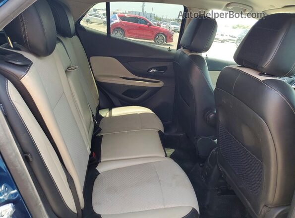 KL4CJASB6KB884722 2019 BUICK ENCORE Blue Вид задньої частини салону