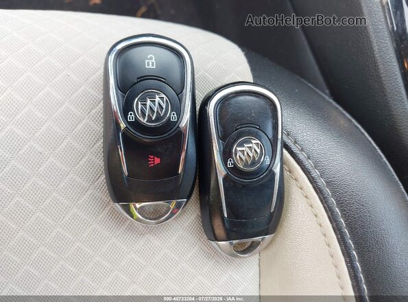 KL4CJASB6KB911630 2019 BUICK ENCORE White წინა პანელის ხედი