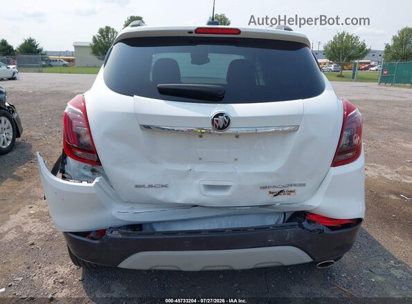 KL4CJASB6KB911630 2019 BUICK ENCORE White წინა ხედი