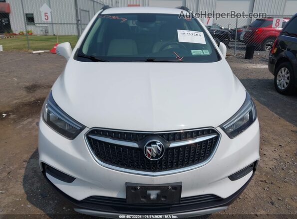 KL4CJASB6KB911630 2019 BUICK ENCORE White ხელსაწყოთა პანელის ხედი