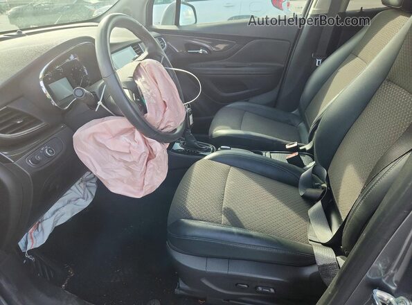 KL4CJASB6LB012817 2020 BUICK ENCORE Charcoal Front interior view