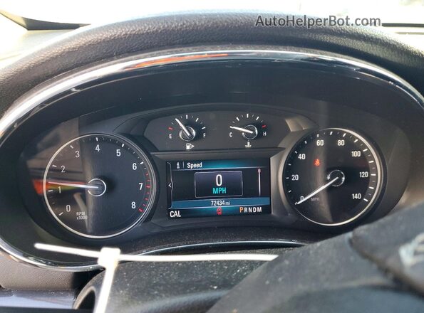 KL4CJASB6LB022103 2020 BUICK ENCORE Silver Вид щитка приладів