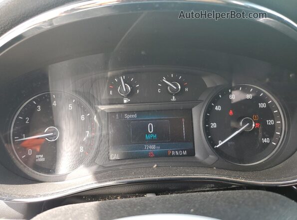 KL4CJASB6MB322743 2021 BUICK ENCORE Белый Вид щитка приборов