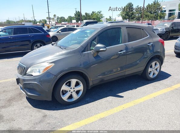 KL4CJASB7GB590639 2016 BUICK ENCORE Gray Przód lewy