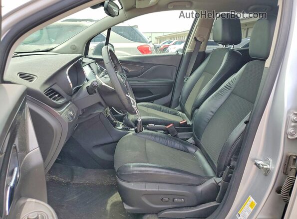 KL4CJASB7HB023378 2017 BUICK ENCORE Silver Вид салону спереду