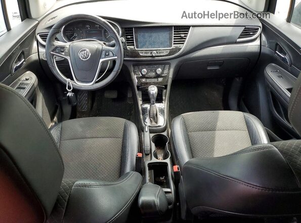 KL4CJASB7HB023378 2017 BUICK ENCORE Silver Вид панелі приладів