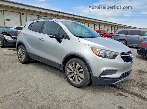 KL4CJASB7HB023378 2017 BUICK ENCORE Silver Передня права чверть