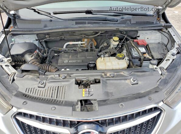 KL4CJASB7HB023378 2017 BUICK ENCORE Silver Вид підкапотного простору