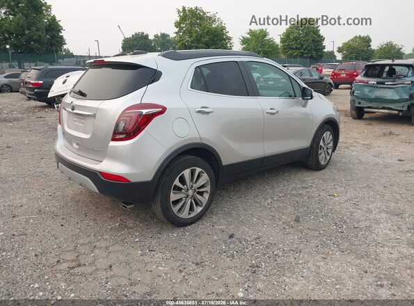 KL4CJASB7HB039581 2017 BUICK ENCORE Silver Rear right