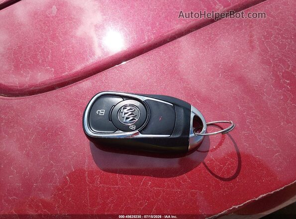 KL4CJASB7JB641354 2018 BUICK ENCORE Maroon Widok deski rozdzielczej