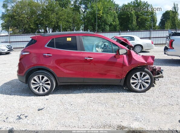 KL4CJASB7JB641354 2018 BUICK ENCORE Maroon Widok wnętrza 360 stopni