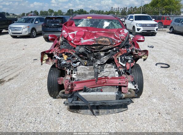 KL4CJASB7JB641354 2018 BUICK ENCORE Maroon Widok wnętrza z tyłu