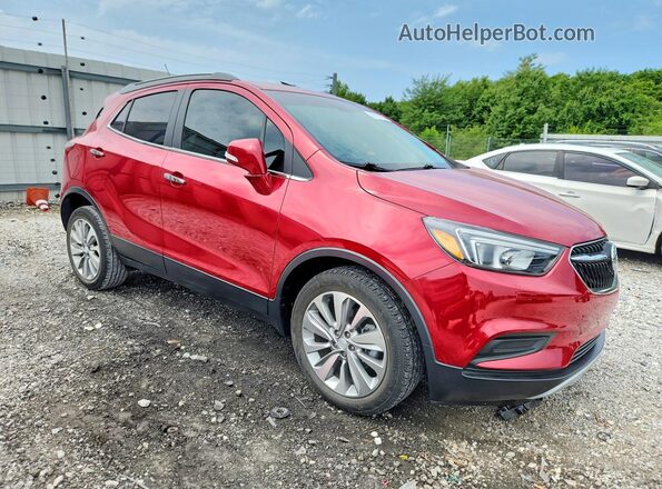 KL4CJASB7JB669736 2018 BUICK ENCORE Red Front right