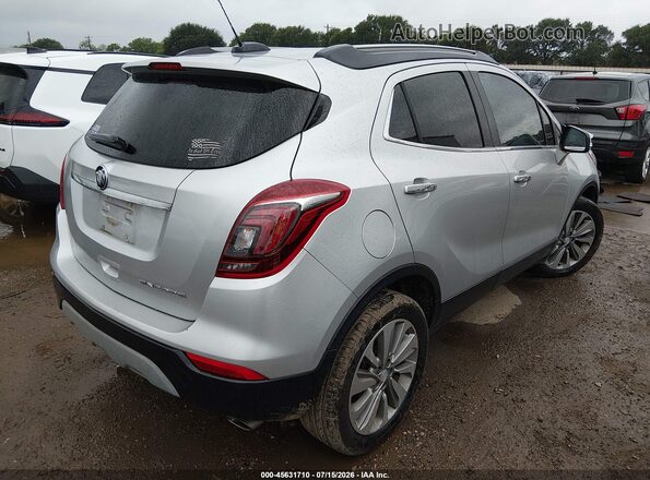 KL4CJASB7KB700260 2019 BUICK ENCORE Silver Հետևի աջ