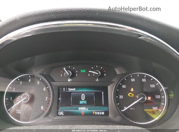 KL4CJASB7KB700260 2019 BUICK ENCORE Silver Հետևի նստատեղերի տեսք