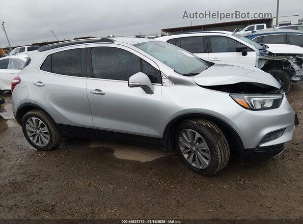 KL4CJASB7KB700260 2019 BUICK ENCORE Silver Սալոնի հետևի տեսք